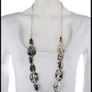 Alexis Bittar Gold Ruthenium Necklace